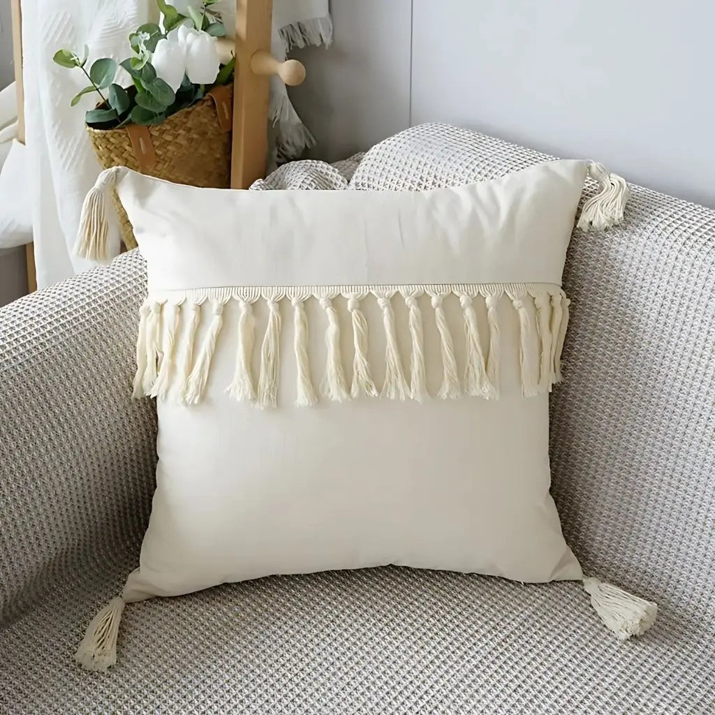 Chic Textured Throw Pillow Cover Collection