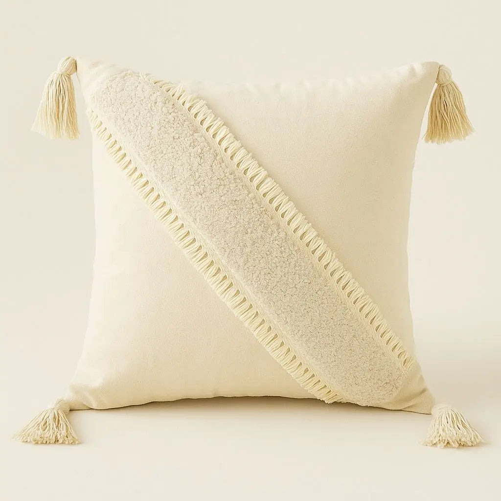 Chic Textured Throw Pillow Cover Collection