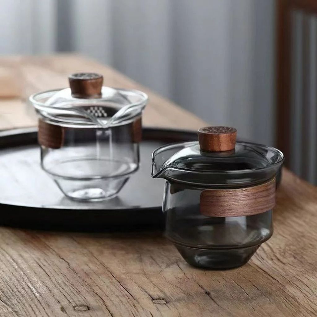 Elegant Borosilicate Tea Brewing Set
