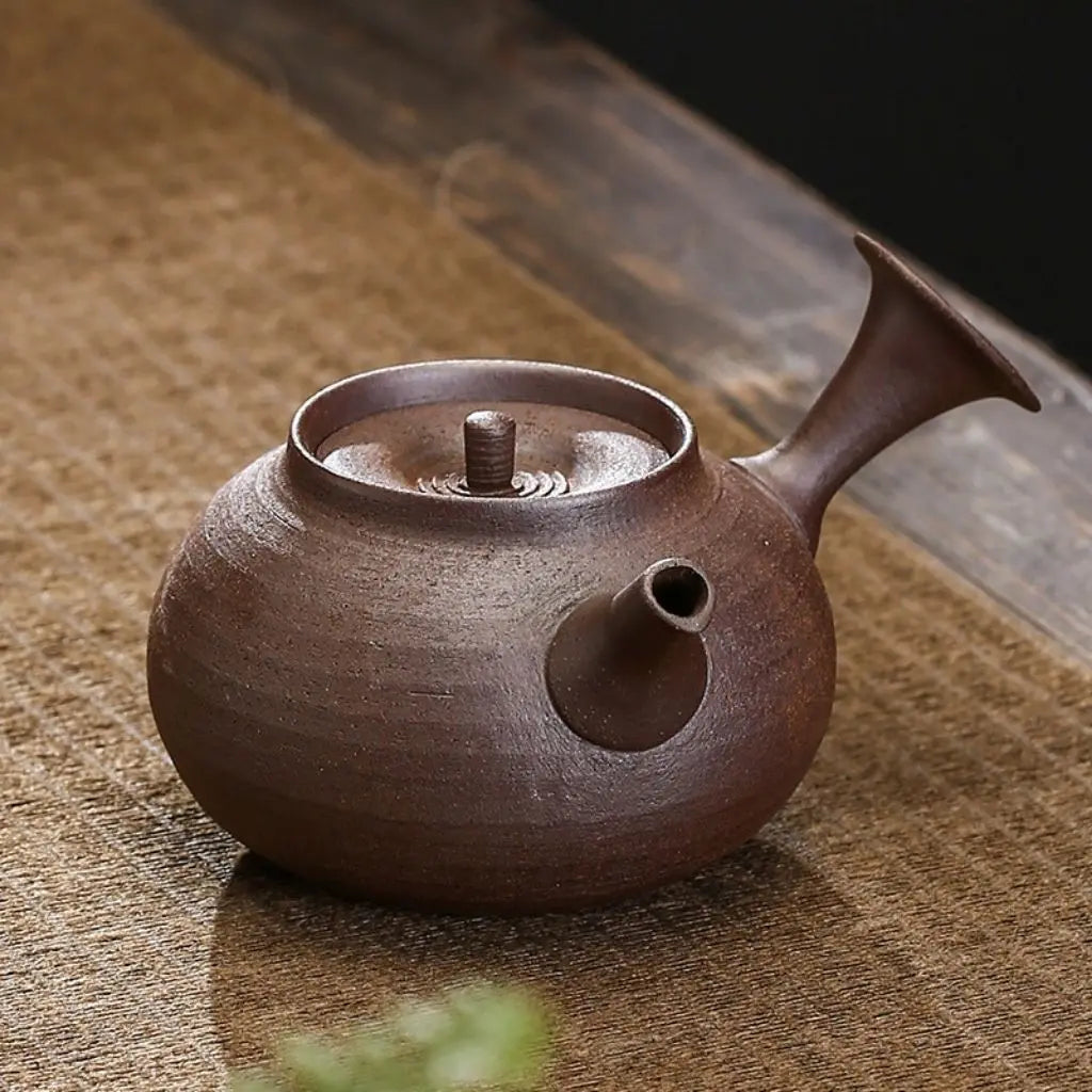 Artisan Crafted Ceramic Tea Pot for Timeless Brewing