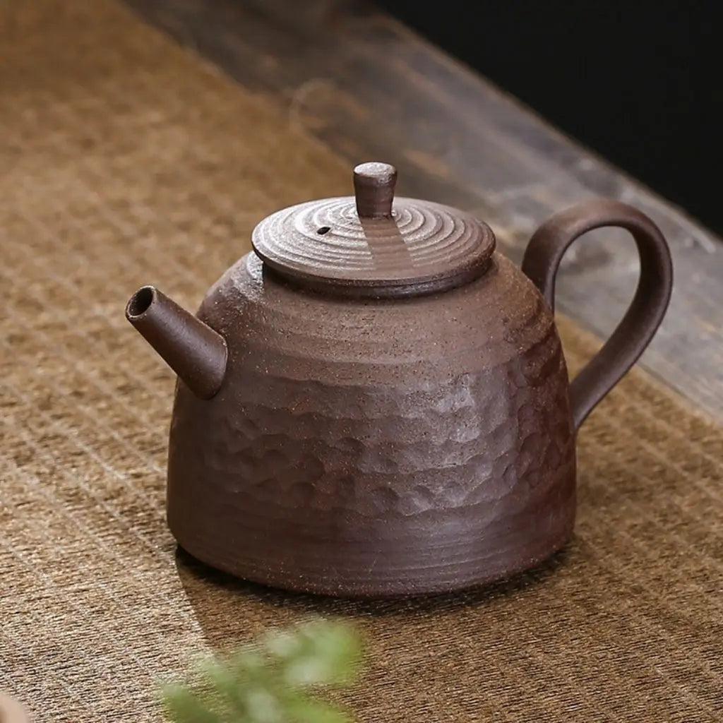 Artisan Crafted Ceramic Tea Pot for Timeless Brewing