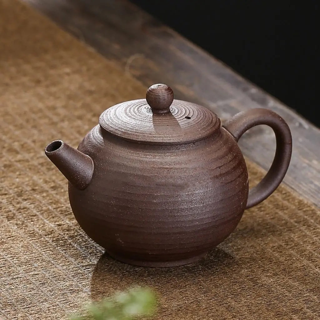 Artisan Crafted Ceramic Tea Pot for Timeless Brewing