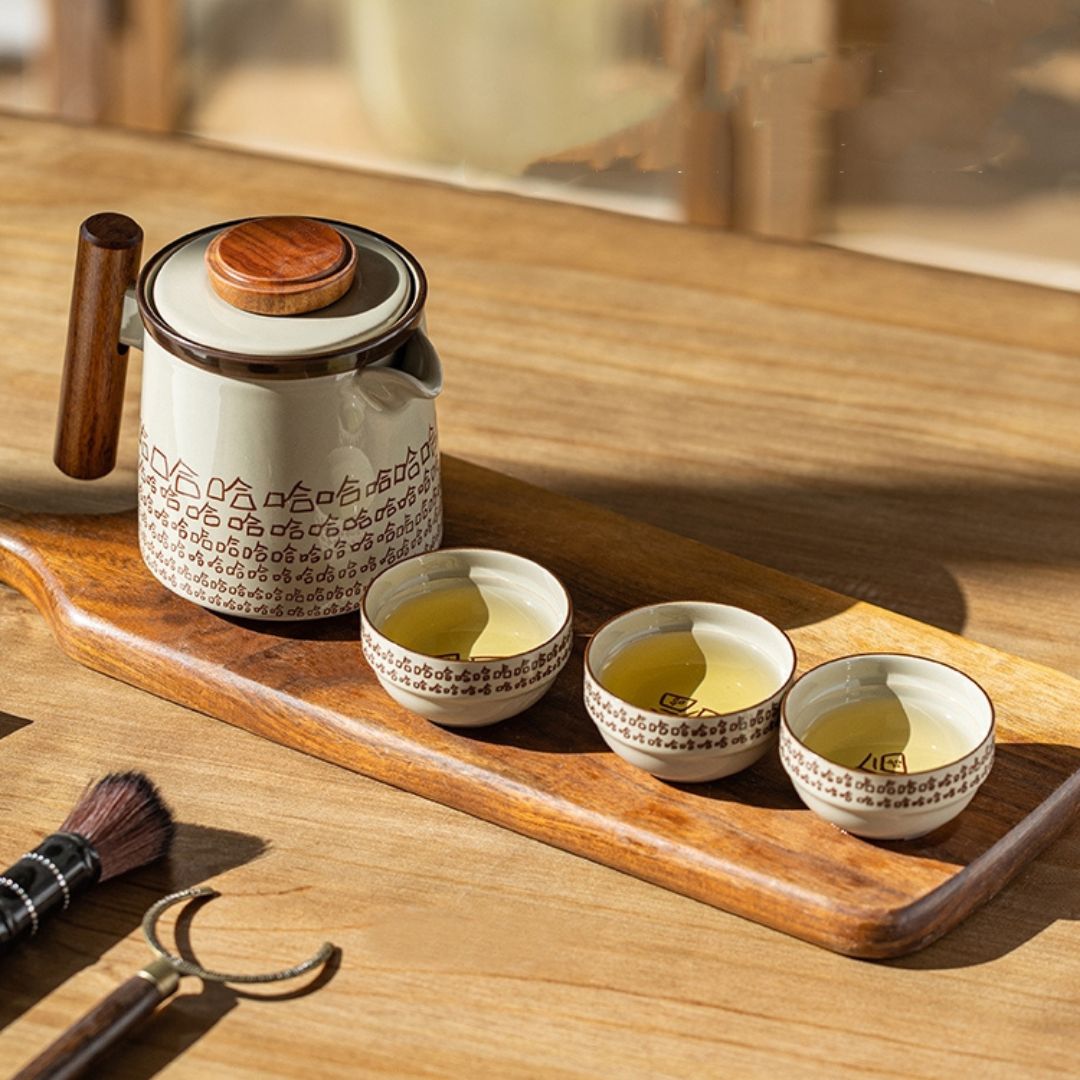 Voyage Elegance Portable Tea Set