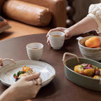 ScandiCharm Handcrafted Ceramic Tea Service Set