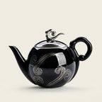 Sophisticated Black Ceramic Tea Infuser