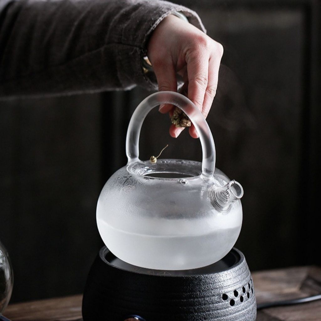 Sophia Elegant Borosilicate Tea Infuser