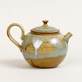 Artisan Crafted Glazed Ceramic Teapot for Unique Brews