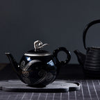 Sophisticated Black Ceramic Tea Infuser