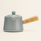 Serenity Glazed Ceramic Teapot for Personal Brewing