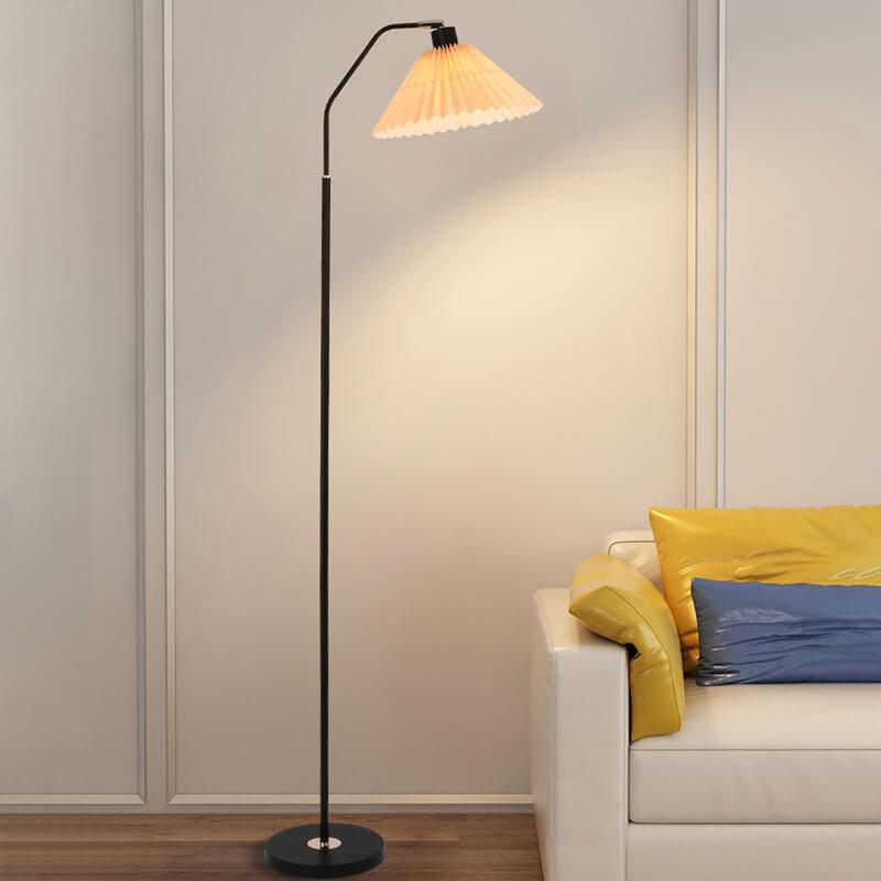 Stylish Contemporary Black Floor Lamp for Living Room Decor
