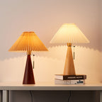 Minimalist Wooden LED Table Lamp for Bedroom and Living Room Decor
