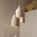 Handcrafted Warm LED Hanging Lights for Kitchen and Home - Terracotta Pendant