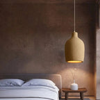 Handcrafted Warm LED Hanging Lights for Kitchen and Home - Terracotta Pendant