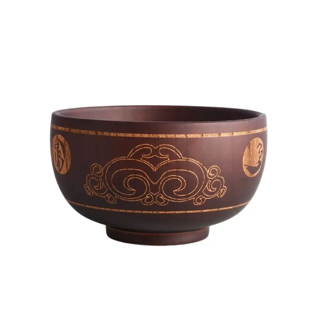 Artisan Handcrafted Wooden Serving Bowl
