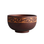 Artisan Handcrafted Wooden Serving Bowl