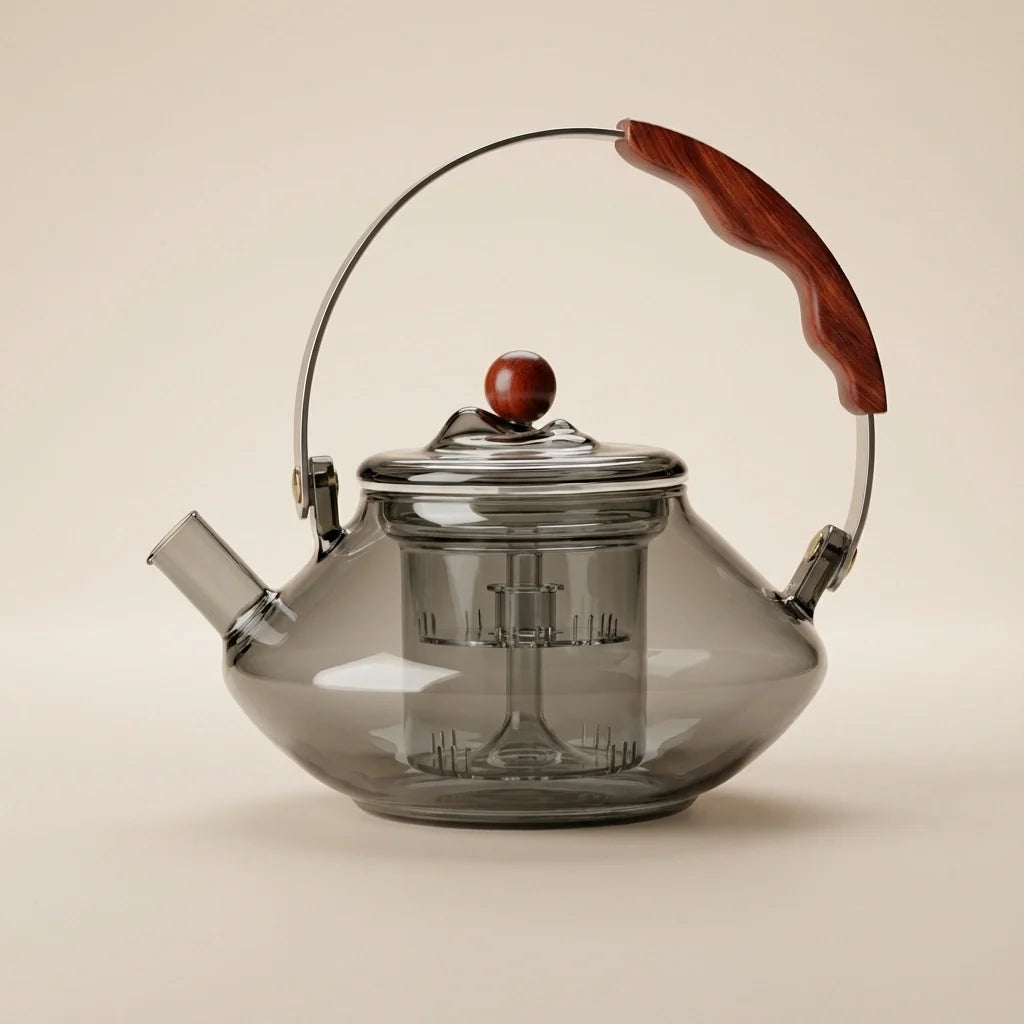 Elegance Glass Tea Infuser Kettle