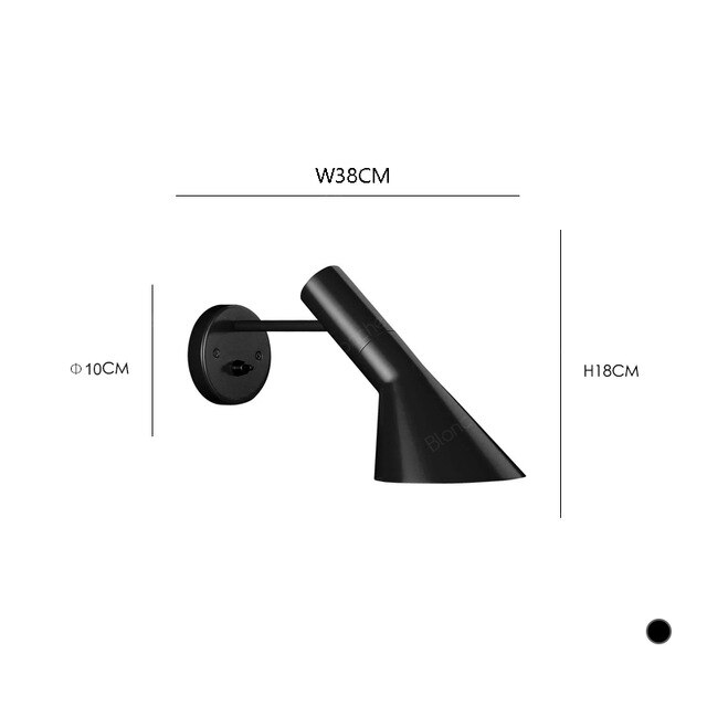Sleek Aluminium Wall Light Fixture