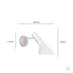 Sleek Aluminium Wall Light Fixture