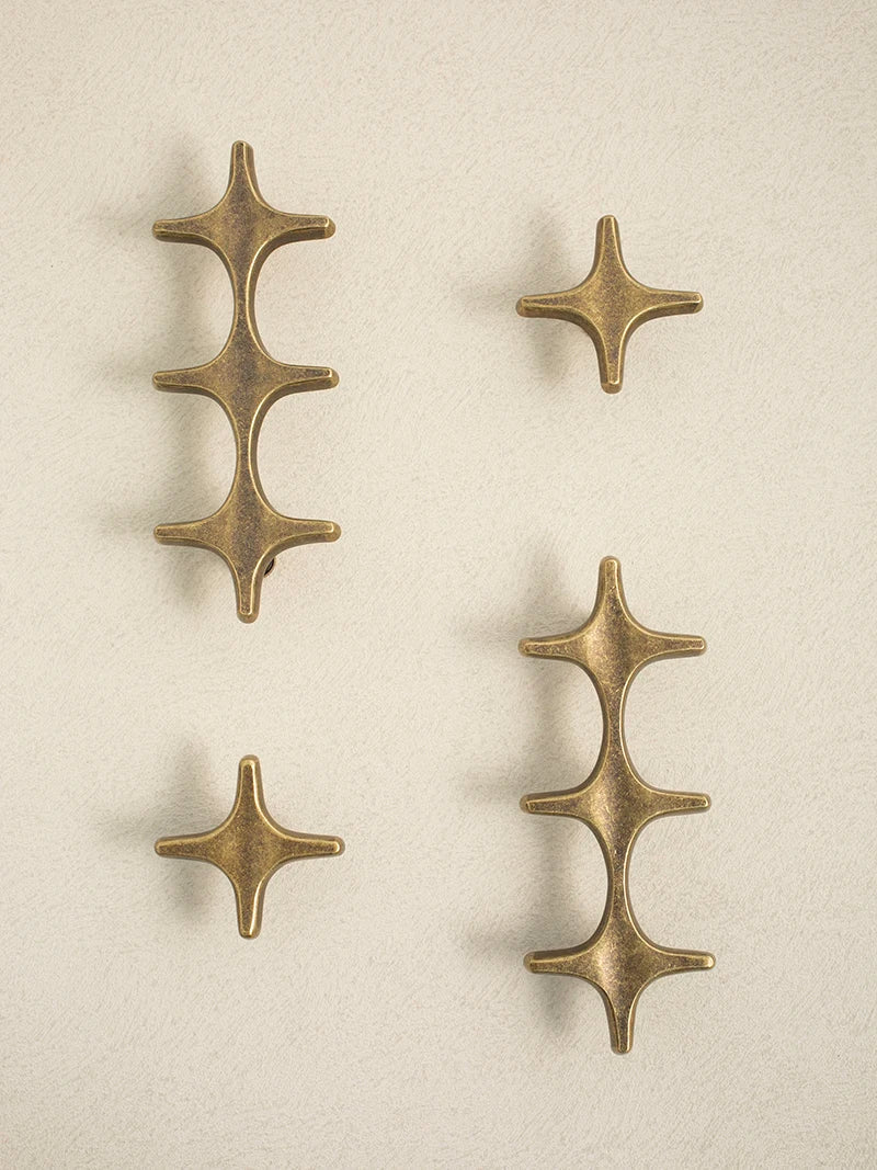 Elegant Vintage Brass Cabinet Pulls for Timeless Style