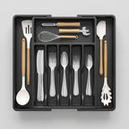 Spacious Expandable Cutlery Storage Solution