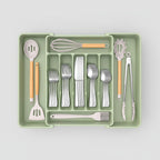 Spacious Expandable Cutlery Storage Solution
