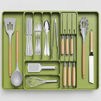 Spacious Expandable Cutlery Storage Solution