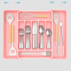 Spacious Expandable Cutlery Storage Solution