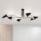 Elegant Noir Chandelier Light Fixture
