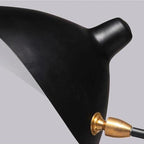 Elegant Noir Chandelier Light Fixture