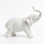 Elegant Ceramic Elephant Figurine for Home Decor