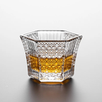 Elegant Prism Cocktail Glass for Luxurious Sips