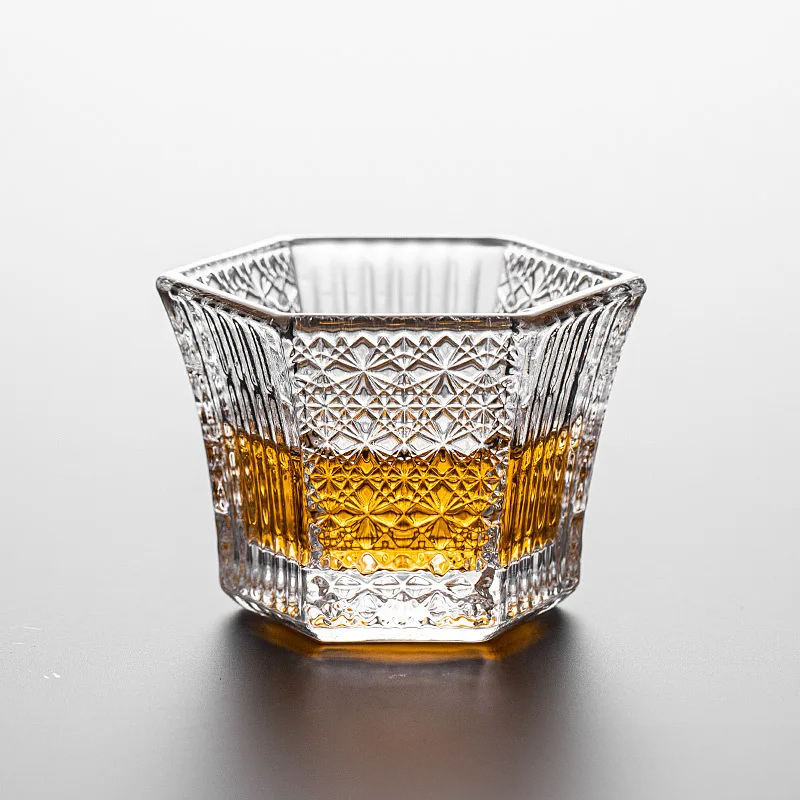 Elegant Prism Cocktail Glass for Luxurious Sips