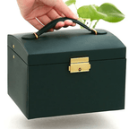 Elegant Faux Leather Accessory Organizer