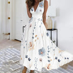 Charming Floral Long Dress for Effortless Elegance