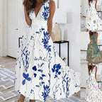 Charming Floral Long Dress for Effortless Elegance