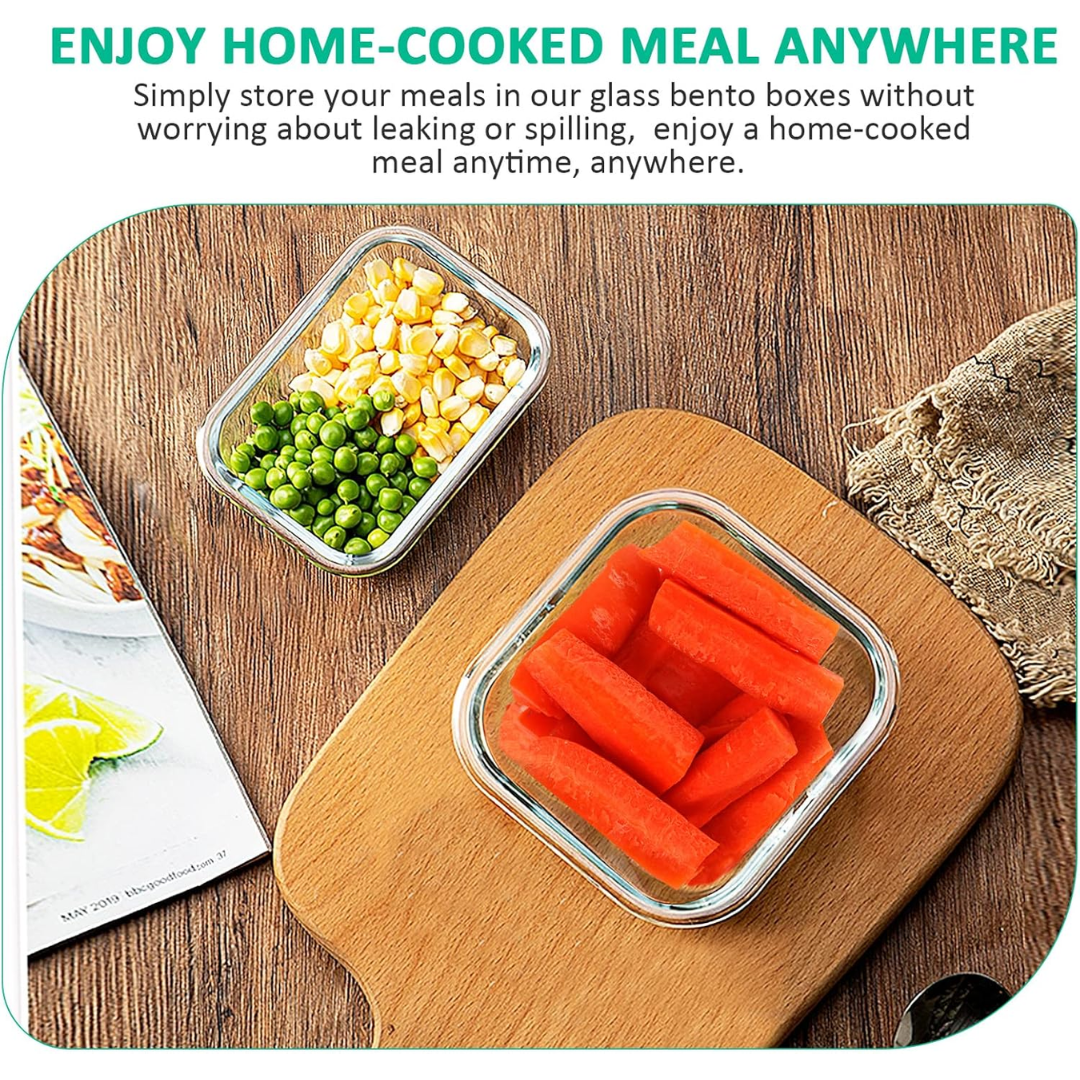 Versatile Glass Meal Prep Containers Set