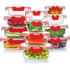 Versatile Glass Meal Prep Containers Set