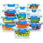 Versatile Glass Meal Prep Containers Set