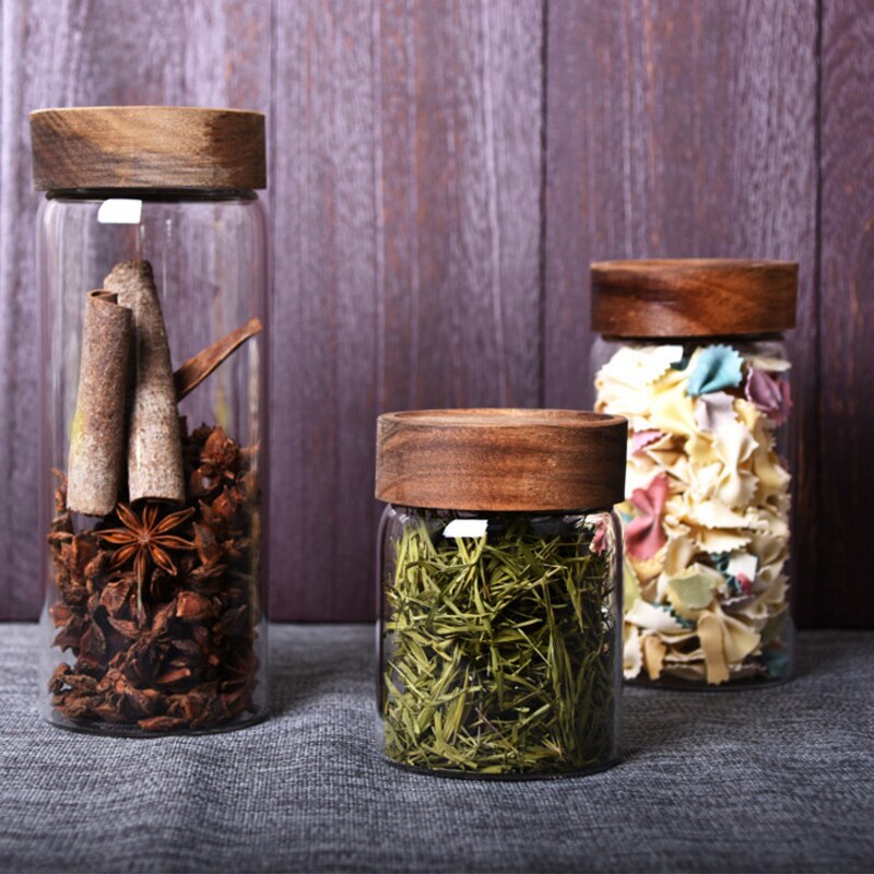 Elegant Glass Storage Canisters for Your Kitchen