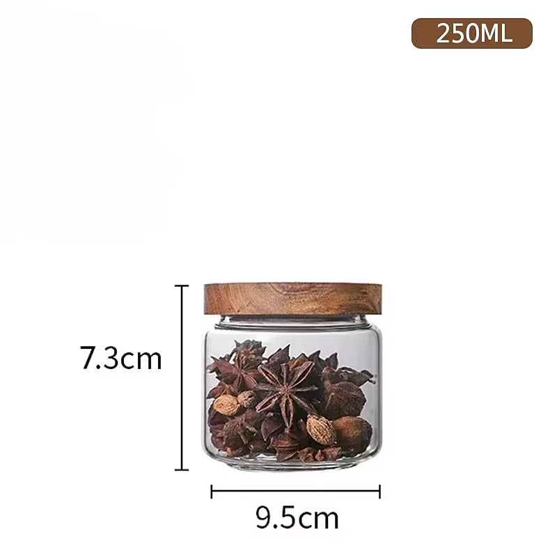 Elegant Glass Storage Canisters for Your Kitchen