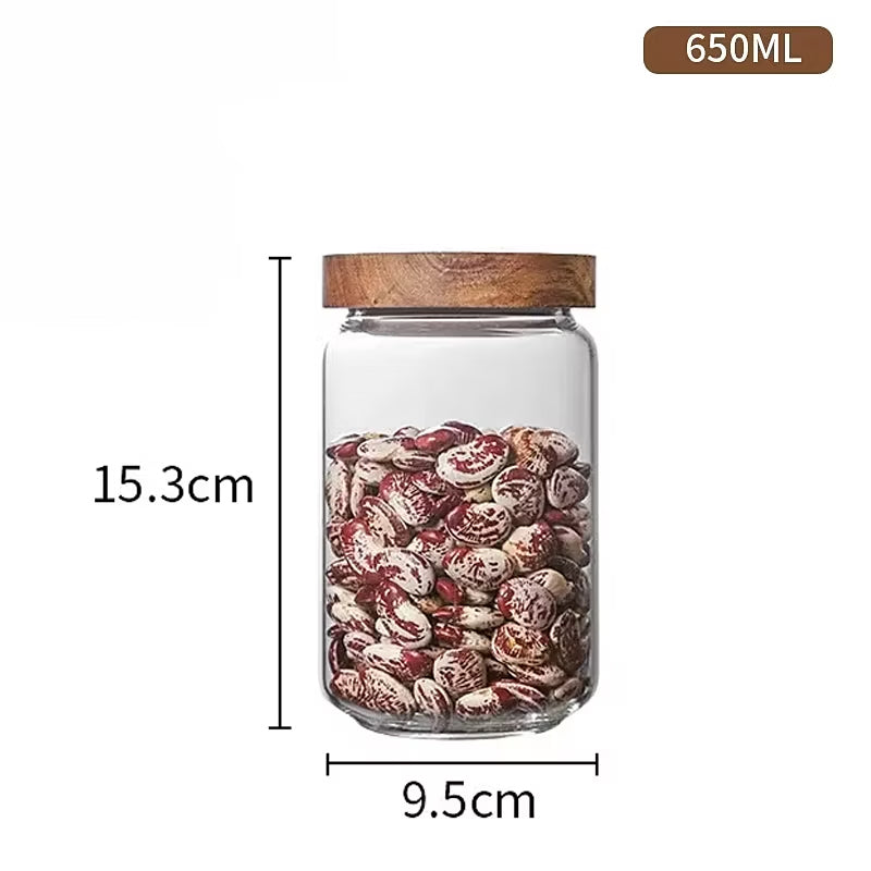 Elegant Glass Storage Canisters for Your Kitchen