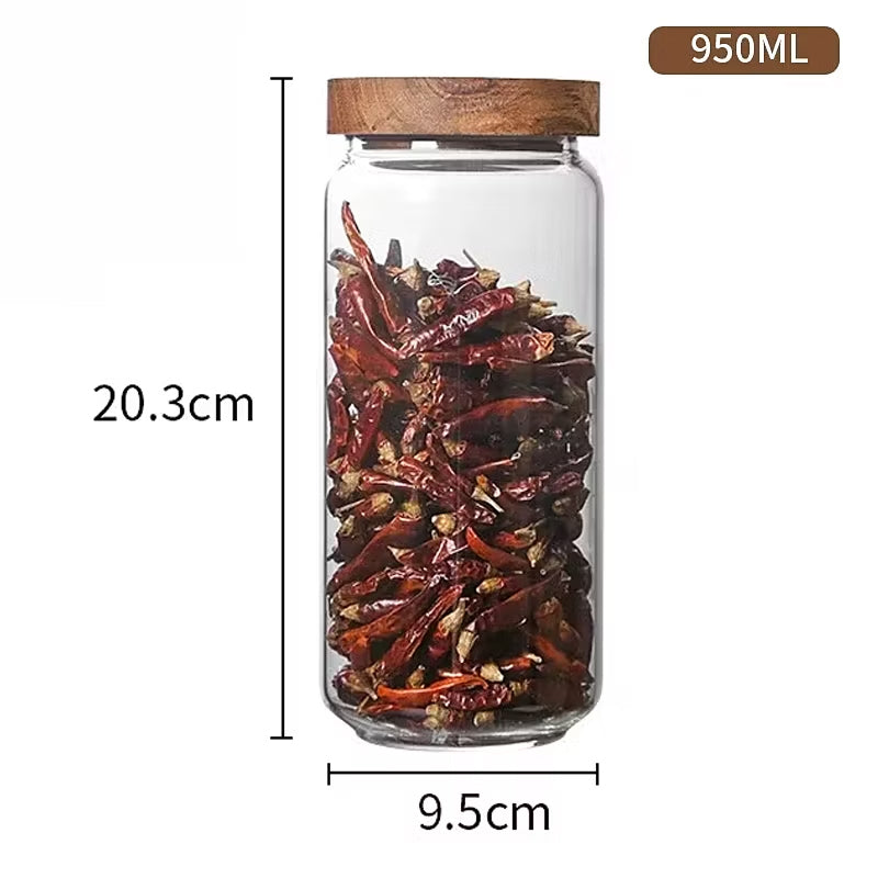 Elegant Glass Storage Canisters for Your Kitchen