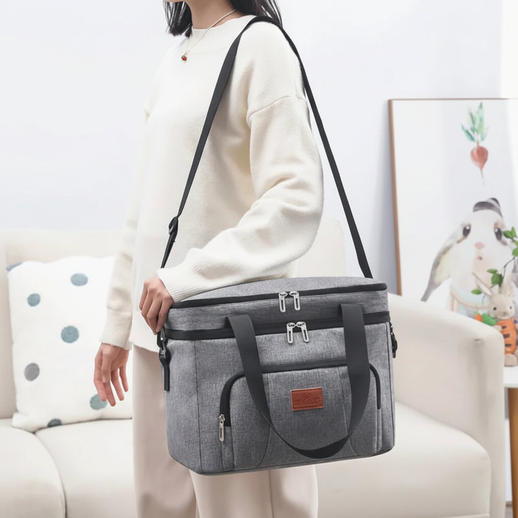 Chic Thermal Meal Carrier for On-the-Go Living