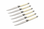 Elegant Ivory Stainless Steel Flatware Collection