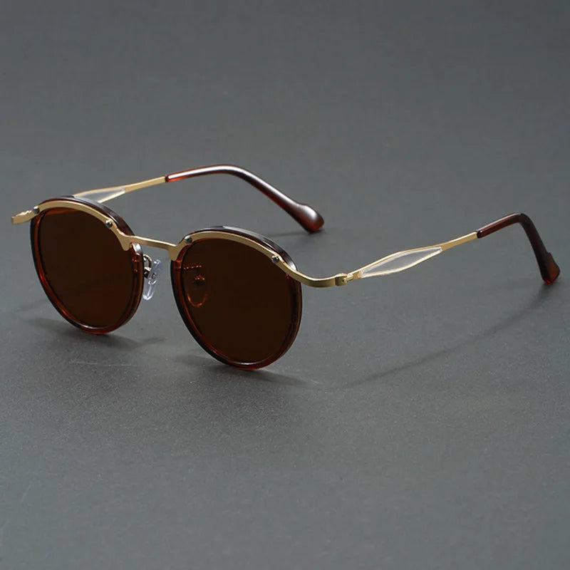 Vintage-Inspired Round Shades with Glare-Reducing Lenses