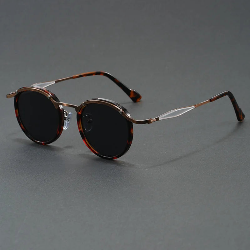 Vintage-Inspired Round Shades with Glare-Reducing Lenses