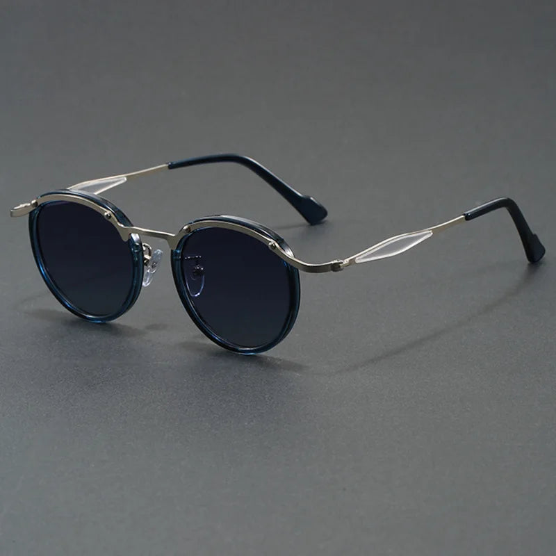 Vintage-Inspired Round Shades with Glare-Reducing Lenses
