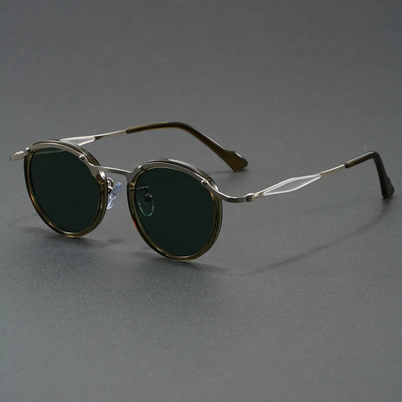 Vintage-Inspired Round Shades with Glare-Reducing Lenses