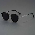 Vintage-Inspired Round Shades with Glare-Reducing Lenses