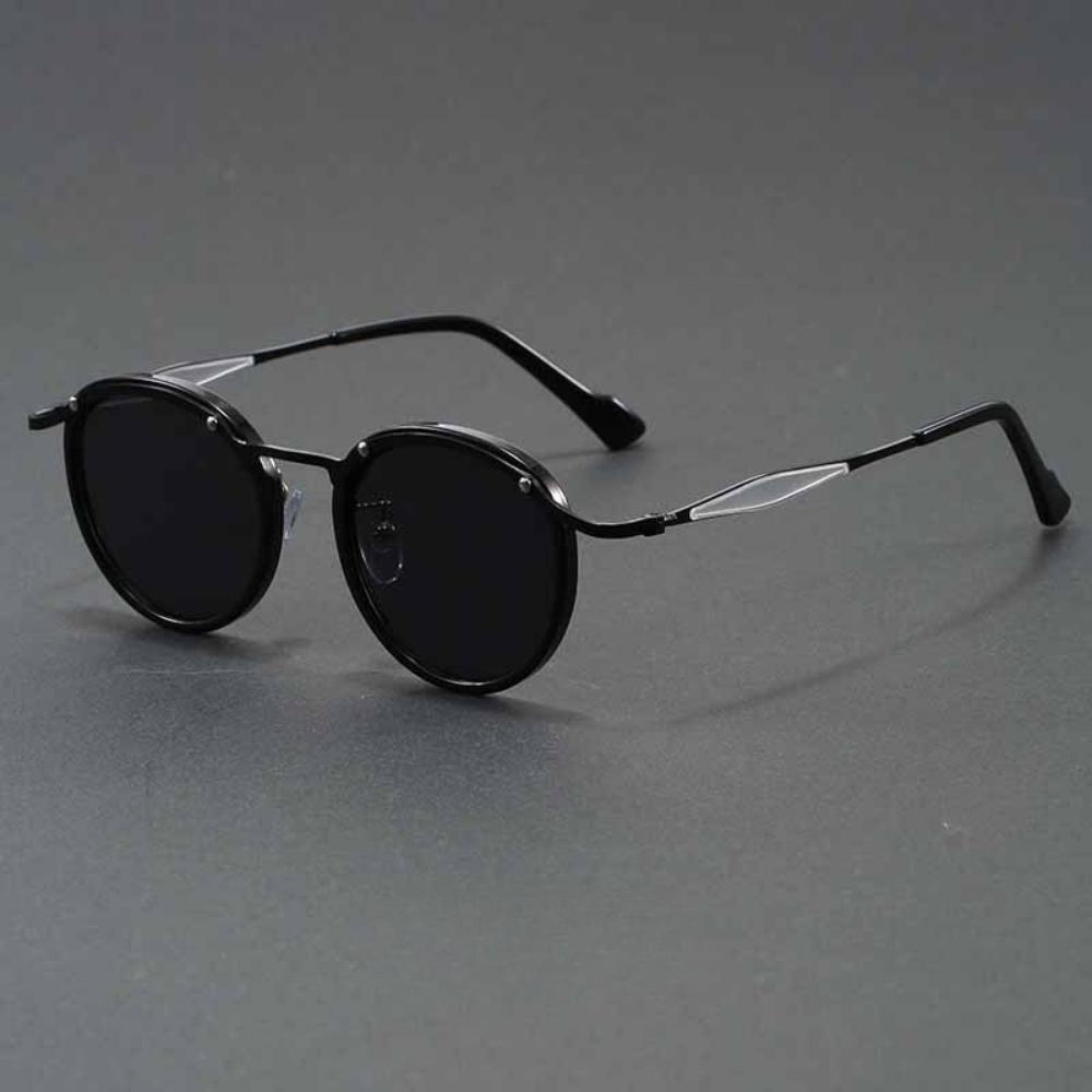 Vintage-Inspired Round Shades with Glare-Reducing Lenses